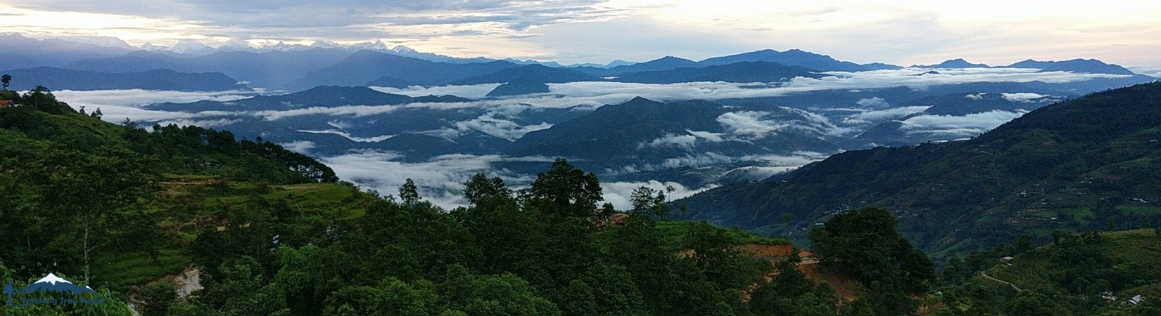 green view from kathmandu valley trek