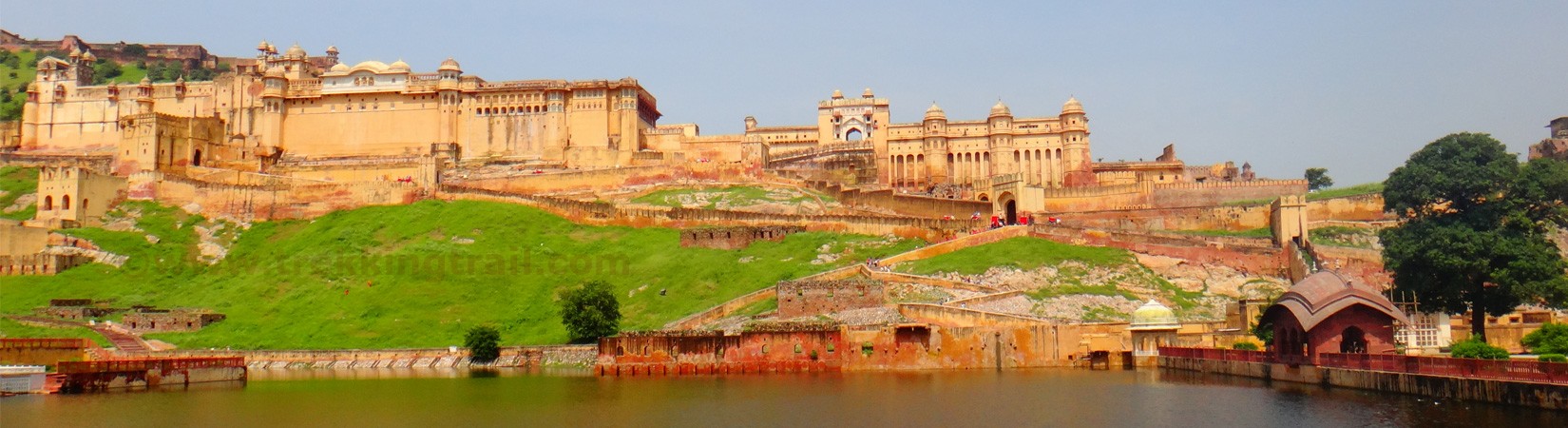 Nahargarh Fort  AKA Tiger Fort On The Top Aravalli Hills Of Jaipur Capital City of Rajasthan, India