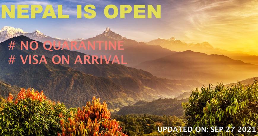 Nepal is open