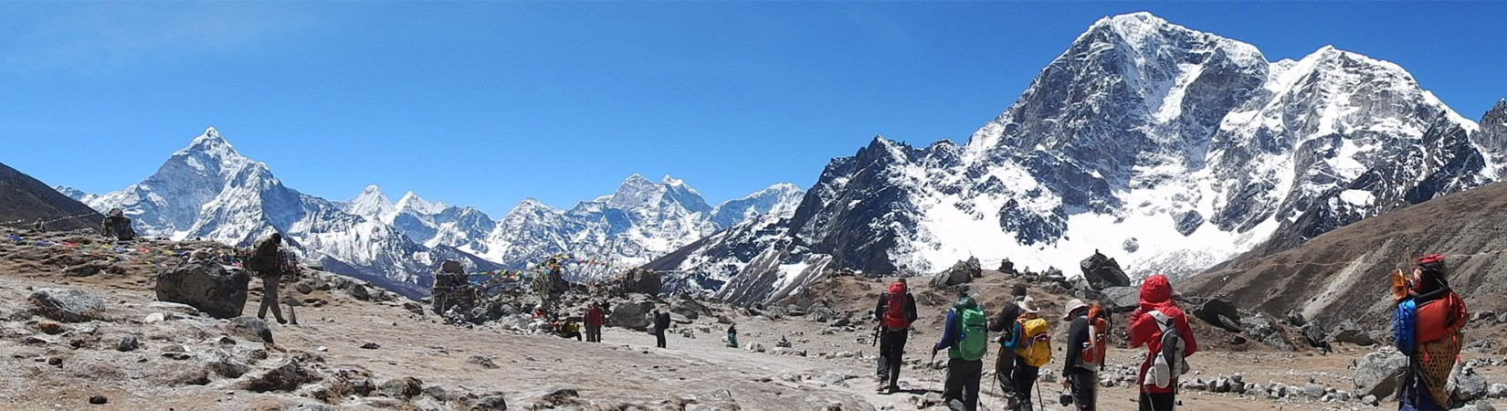 Trekking In Nepal | Everest Base Camp Trekking Trail Near Thokla Pass 4830 m
