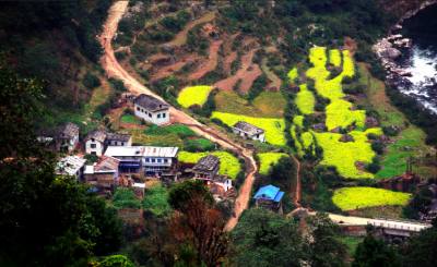 chitre high bridge baglung trekking